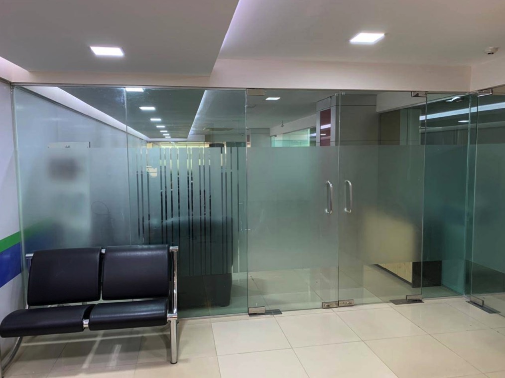 Comfortable office waiting area